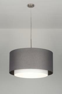 Závěsné designové svítidlo do ložnice Giovanni Grey (LMD)