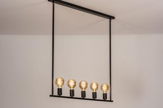 Závěsné svítidlo Brooklyn Bulb Black 5 (LMD)