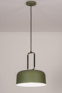 Závěsné svítidlo Gordon Olive Green (LMD)