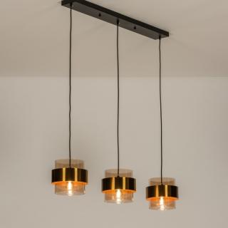 Závěsné svítidlo Retro 70er Trio Line Champagne (LMD)