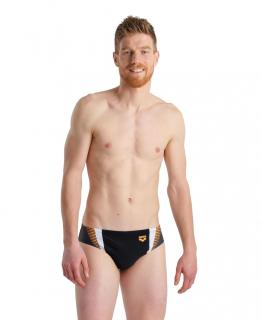 Arena M Treefold brief plavky pánské slip černá Velikost: 7/52/95/XL