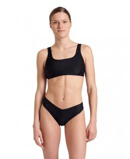 Arena Team Stripe Bikini Bra plavky dámské dvoudílné Velikost: 40/M