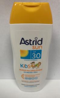 Astrid Sun Kids mléko na opalování FA30