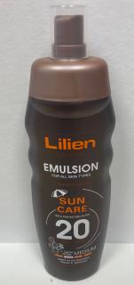 Lilien Sun Active Emulsion Sun Care na opalování FA20