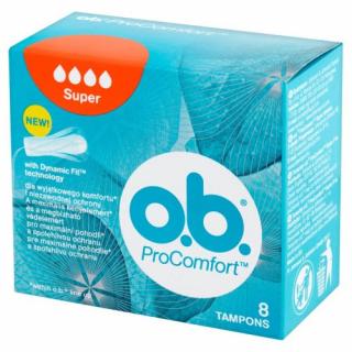 OB Pro Comfort Super 8 ks menstruační tampony