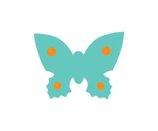 Plavecká deska Dena Motýl - zelená