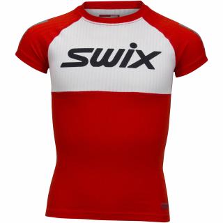 Dětské triko s krátkým rukávem Swix Carbon RaceX 40652-99992 Velikost: 128