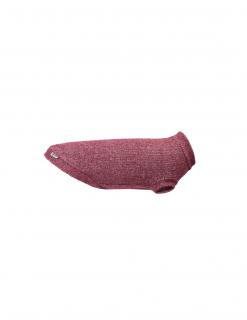 "Chalet" svetr pro psy Barva: Vínová, Velikost - délka hřbetu: 4XL: délka hřbetu 65 cm
