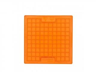 LickiMat Playdate lízací podložka 20 x 20cm Barva: Oranžová