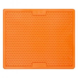LickiMat SOOTHER XL lízací podložka 30,5 x 25,5cm Barva: Oranžová