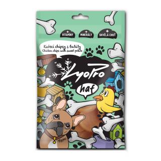 Lyopro - Kuřecí chipsy s batáty 70 g