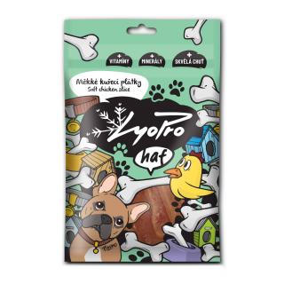 Lyopro - Měkké kuřecí plátky 70 g
