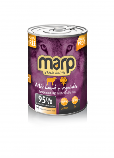 Marp Lamb & Vegetable konzerva pro psy jehněčí a zelenina Hmotnost: 400 g