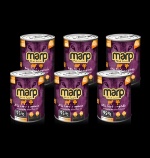 Marp Lamb & Vegetable konzerva pro psy jehněčí a zelenina Hmotnost: 6x400g