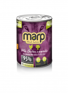 Marp MIX Chicken & Vegetable konzerva pro psy kuře + zelenina Hmotnost: 400 g