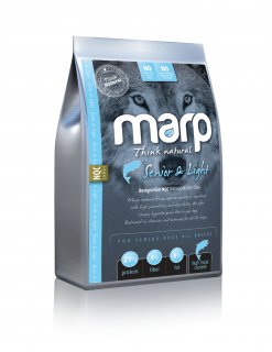 Marp Natural Senior and Light  17kg – s bílou rybou