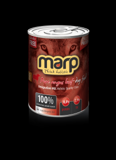 Marp  Pure Angus Beef konzerva pro psy s hovězím Hmotnost: 400 g