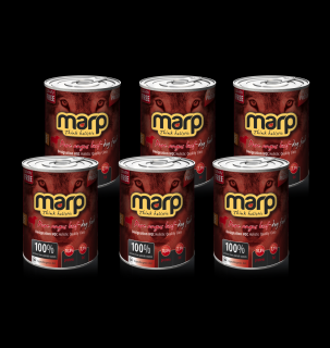 Marp  Pure Angus Beef konzerva pro psy s hovězím Hmotnost: 6x400g