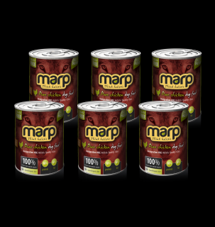 Marp Pure Chicken konzerva pro psy s kuřecím Hmotnost: 6x400g