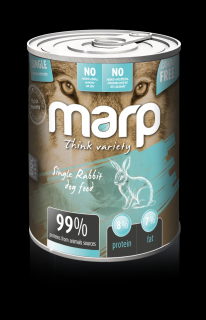 Marp Think Variety – Single Králík - Kompletní krmivo pro psy Hmotnost: 6x400 g