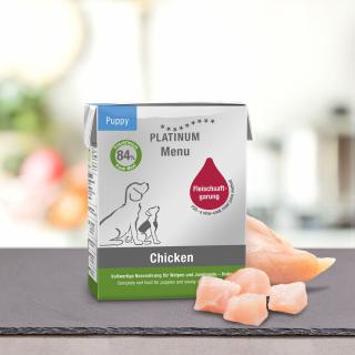 Platinum Menu Puppy Chicken - Kuře pro štěňata Velikost balení: 185 g