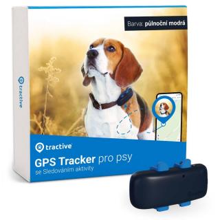Tractive GPS DOG 4 – GPS sledování polohy a aktivity pro psy Barva: Modrá