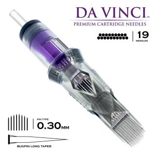 19CMLT stínovací magnum jehla pro tetování Bishop Da Vinci - 0,30mm