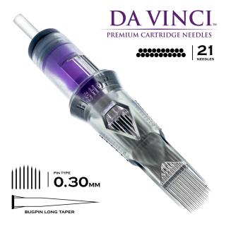 21CMLT stínovací magnum jehla pro tetování Bishop Da Vinci - 0,30mm