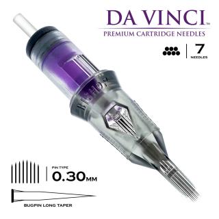 7CMLTstínovací magnum jehla pro tetování Bishop Da Vinci - 0,30mm