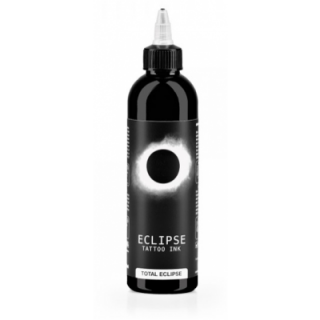 Černá barva pro tetování Eclipse Ink Total Black, 260ml