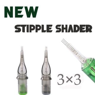 Closed Elite III cartridge - stipple shader - long taper