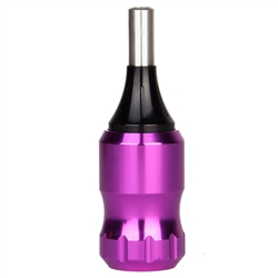 Elite Aluminium Cartridge Grip - 28mm, Purple, 3x nástavec na jehlu