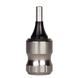 Elite Aluminium Cartridge Grip - 32mm, Gun Metal, 3x nástavec na jehlu