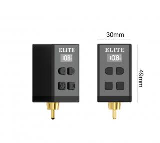 Elite Nano - bezdrátové napájení s LED displejem - Black/Grey