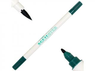 Oboustranný popisovač Squidster - Green