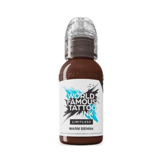 tatérská barva 30ml World Famous Limitless - PR Warm Sienna