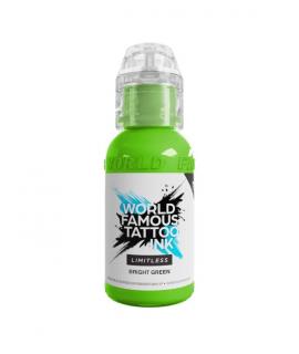 Tetovací barva 30ml World Famous Limitless, Bright Green