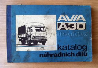 Avia A30 (katalog náhradních dílů)