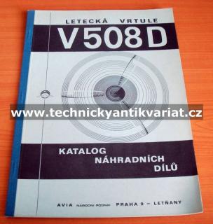 Avia V 508 D (katalog náhradních dílů)