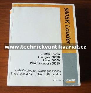 CASE 580SK Loader (Parts Catalog)