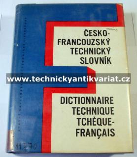 Česko-francouzský technický slovník (Kniha)