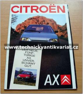 Citroen AX (prospekt)