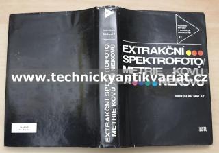 Extrakční spektrofotometrie kovů a nekovů - Miroslav Malát (1988)