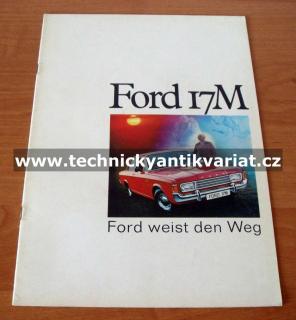 Ford 17M Ford weist den Weg (prospekt)