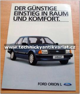Ford Orion L (prospekt)