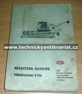 Fortschritt - E516 (katalog náhradních dílů)