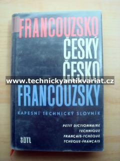 Francouzsko český, česko francouzský kapesní technický slovník