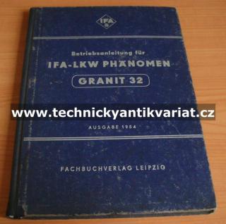 IFA LKW Phanomen Granit 32 (návod k obsluze)
