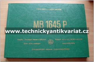 Jeřáb MB 1645P (katalog náhradních dílů )