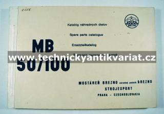 Jeřáb MB 50/100 (Katalog náhradních dílů)
